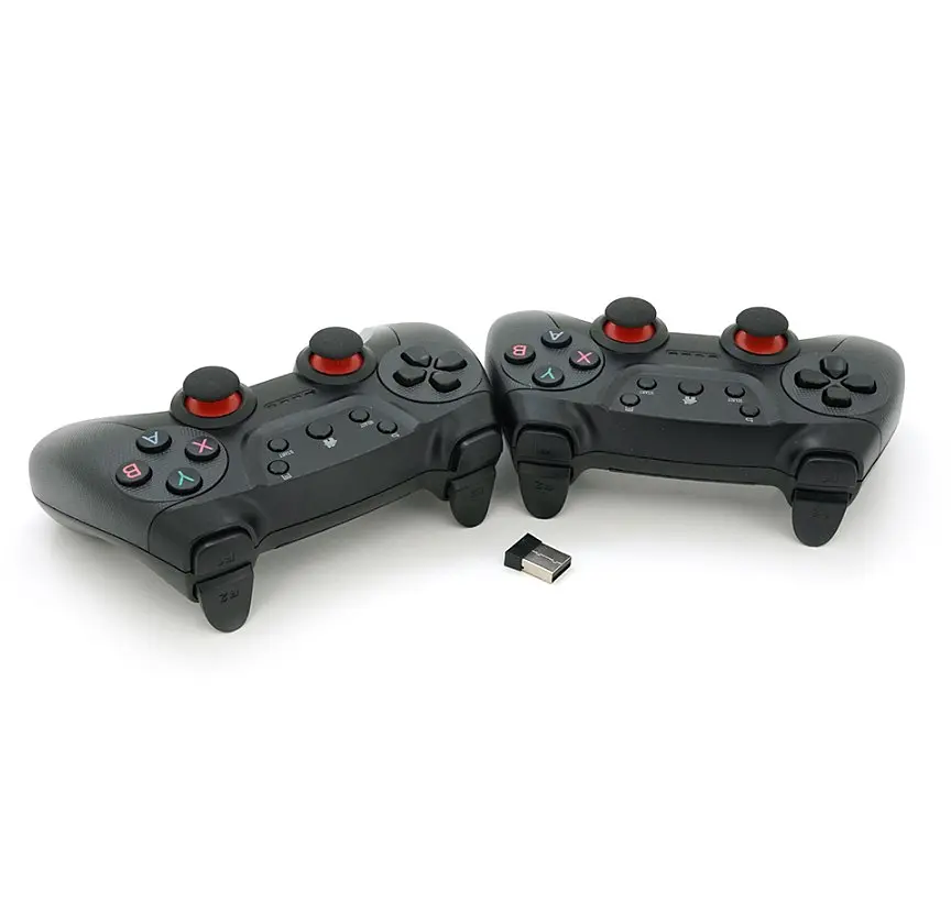 Геймпад джойстик DoubleShock CM029 Two 2.4G Wireless for PC/X360/PS3/Android/TVBox - фото 2
