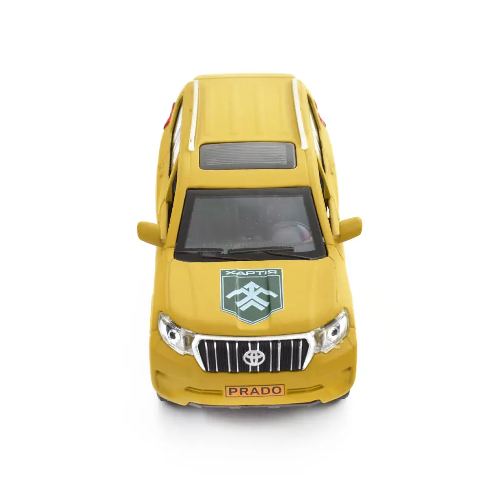 Автомодель серії "Шеврони Героїв" Toyota Prado "Хартія" TechnoDrive KM6188 - фото 3
