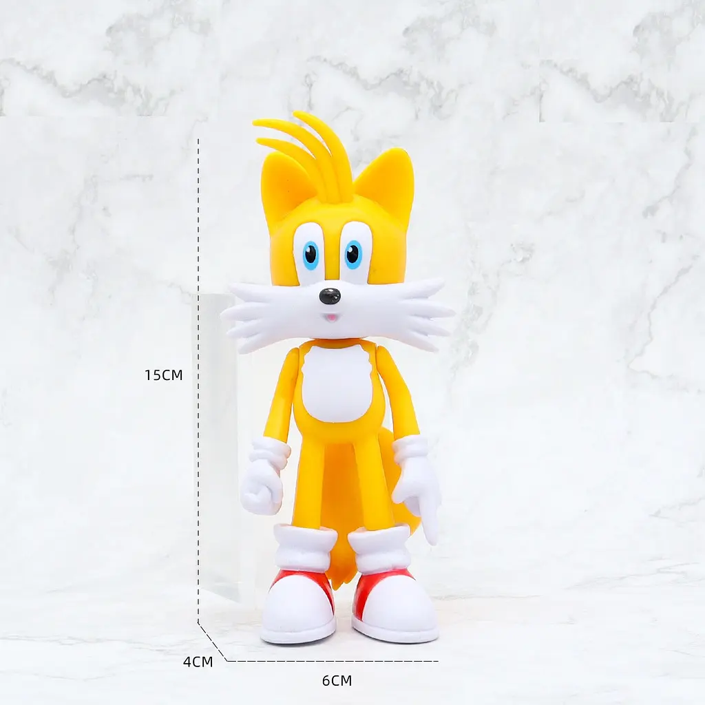 Набір фігурок Сонік, Іграшки персонажі Sonic the Hedgehog 6 шт. - фото 5