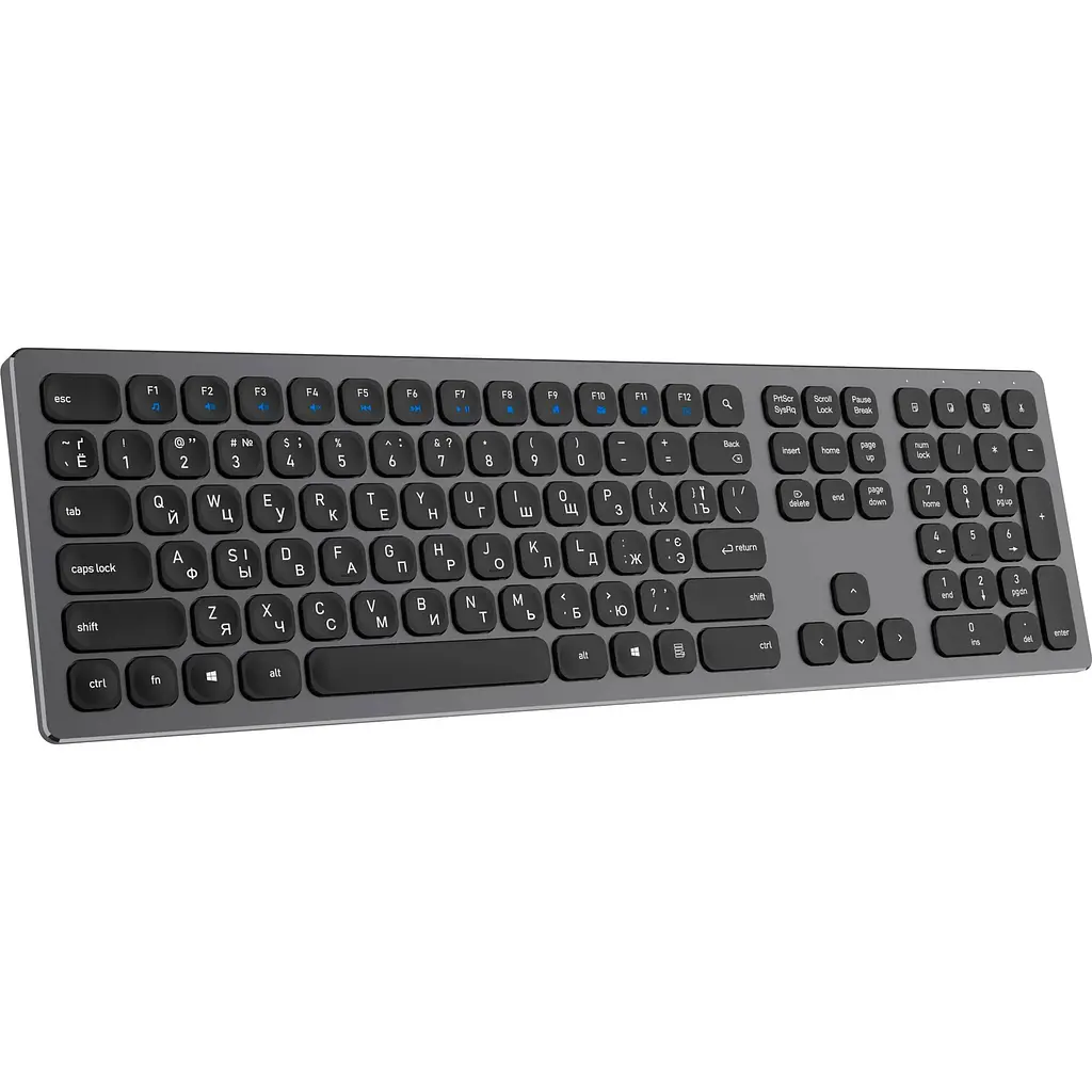 Клавиатура OfficePro беспроводная черная (SK1550B) - фото 2