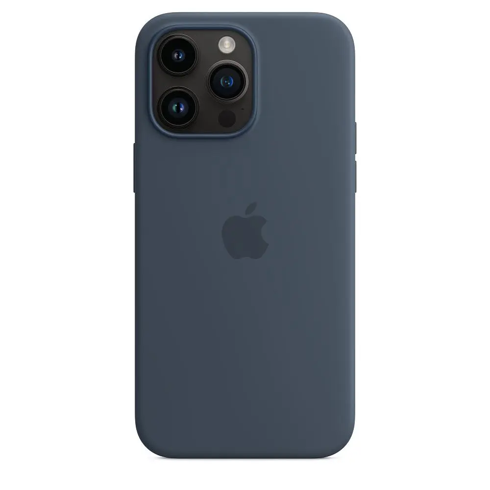 Чохол Silicone Case з MagSafe для Apple iPhone 14 Pro Max (Stormblue) ААА [72718] - фото 6