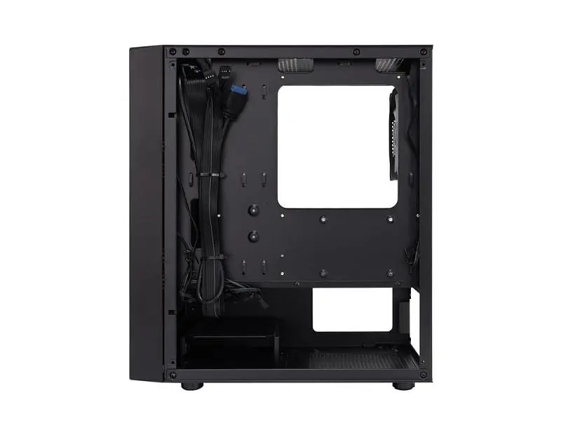 Корпус 1stPlayer BS-2-BK-3F1 Black - фото 6