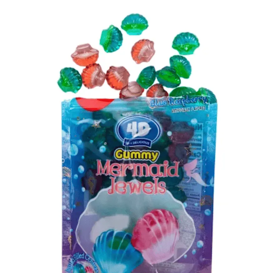 Желейні цукерки Amos 4D Gummy Mermaid Jewels 170г - фото 3