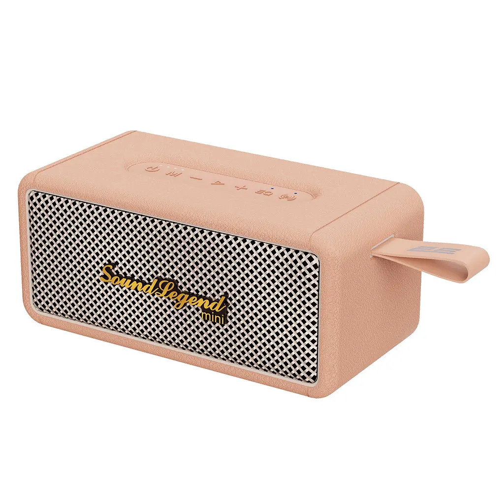 Портативна акустична система 2E SoundLegend Mini 40Вт, BT 5.3, TWS, FLAC, MP3, WAV, EQ, PowerBank, IPX6, Коричневий - фото 4