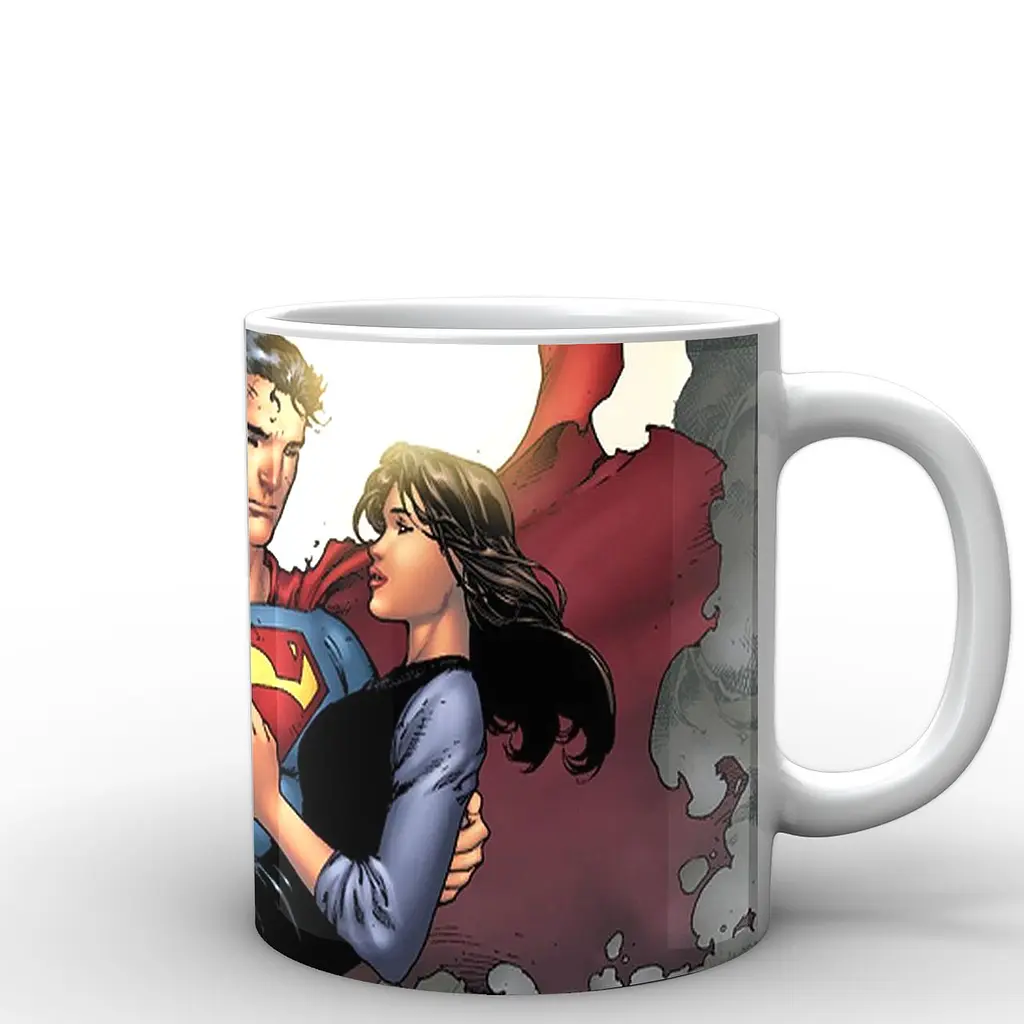 Кухоль GeekLand Супермен Superman Superman Спаситель SP.02.013 330 мл білий - фото 3