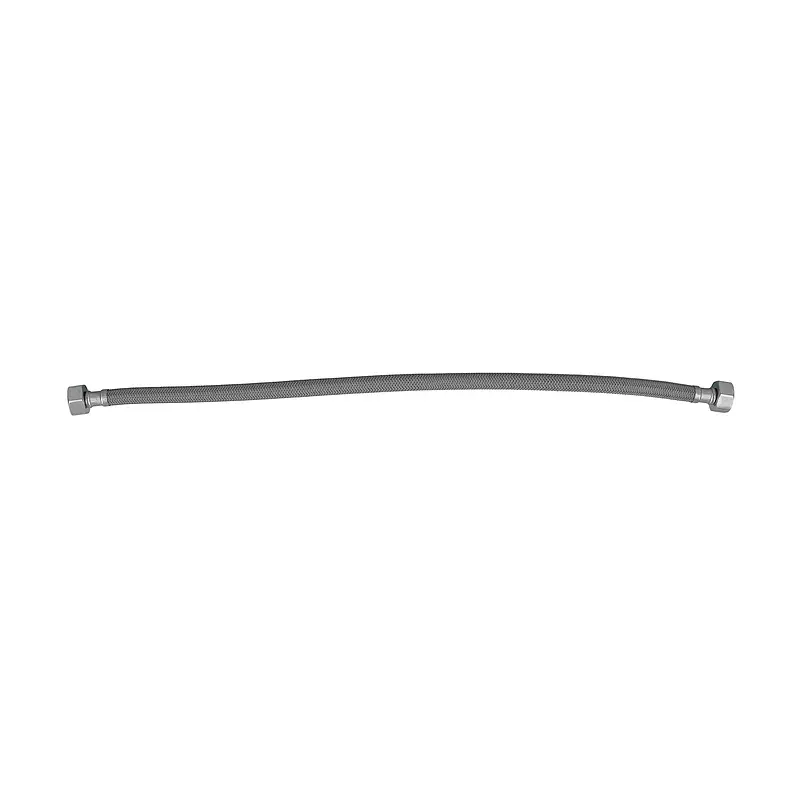 Гнучке підведення Zerix ZHN-02-F1/2"xM10-080 (нейлонове обплетення, гайки нерж) (пара) ZX5159 - фото 3