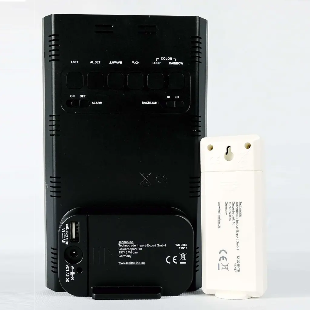 Метеостанція Technoline WS9060 Black/Silver (WS9060) - фото 8