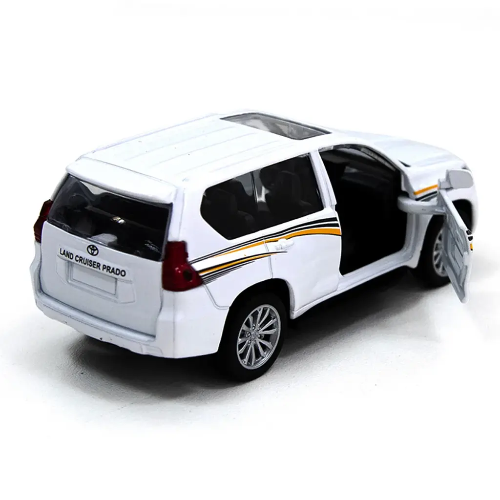 Автомодель - TOYOTA LAND CRUISER (білий) - фото 9