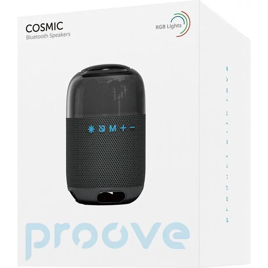 Портативная колонка Proove Cosmic Black (PDCM080010001) - фото 2