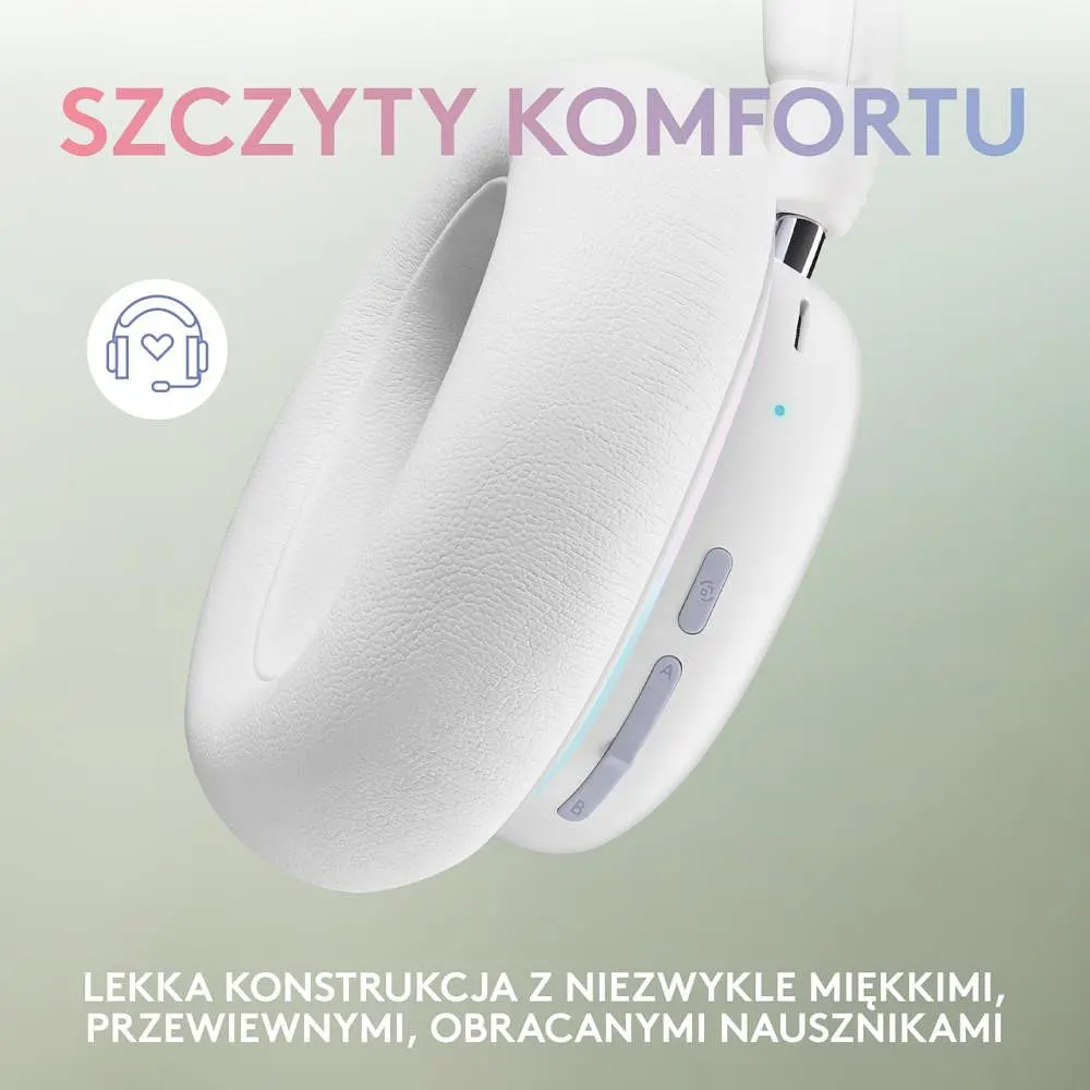 Навушники Logitech G735 Off White з мікрофоном (981-001083) - фото 7