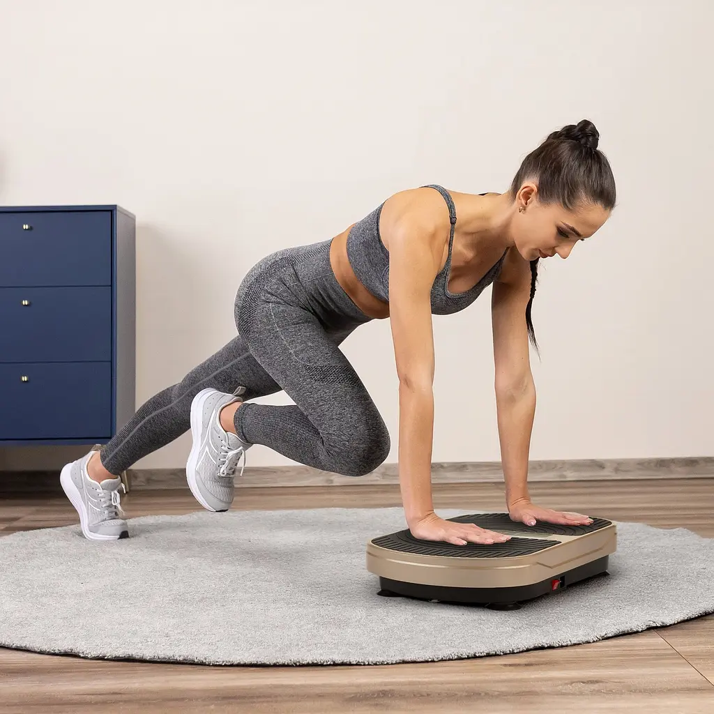 Вібраційна платформа GYMTEK XP300 золотистий - фото 6