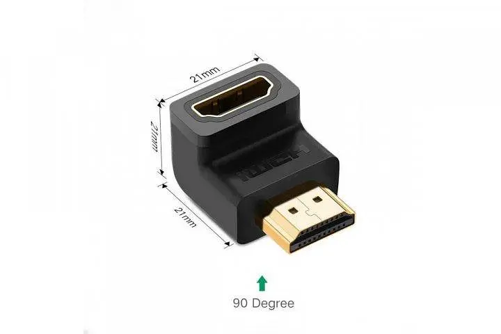 Адаптер Ugreen HD112 HDMI Male to Female Down (20109) - фото 4