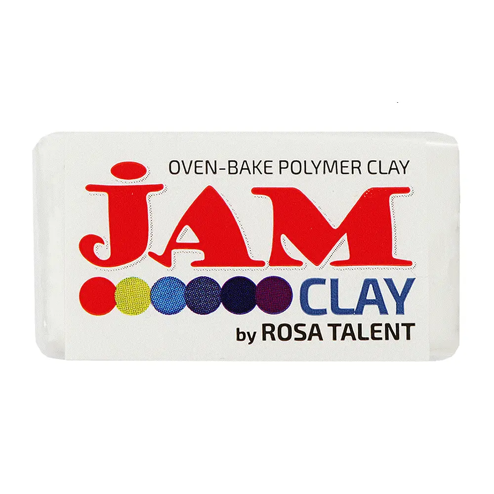Пластика Jam Clay Зефир (Белый) 20г ROSA Talent - фото 2