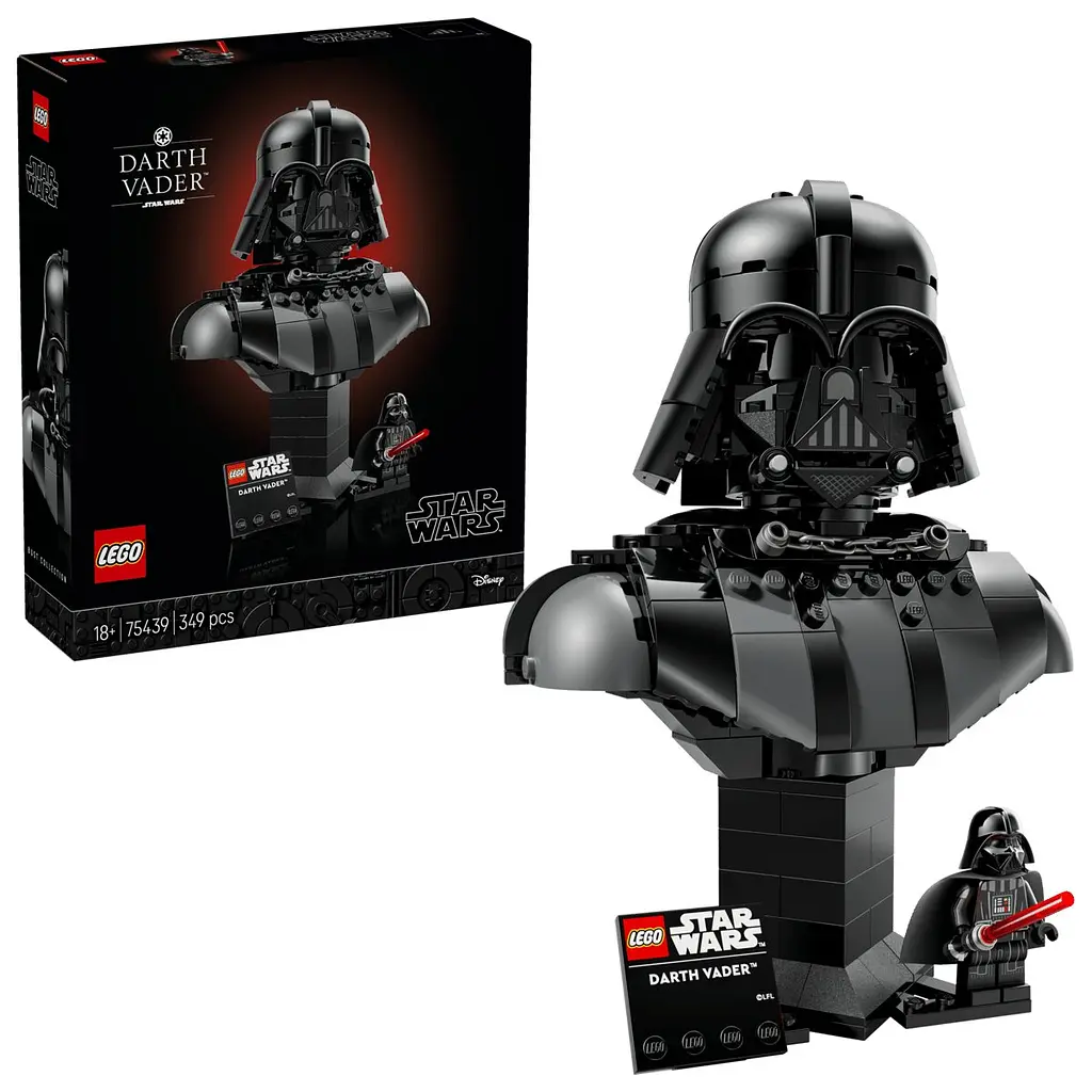 Конструктор LEGO Star Wars Погруддя Дарта Вейдера V29 349 деталей (75439) - фото 3