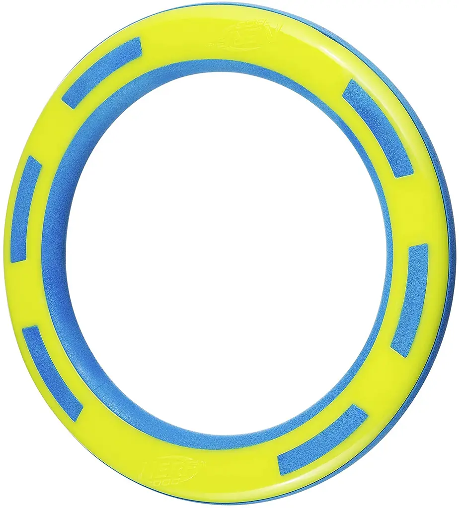 Легкий водостійкий фризбі Nerf Dog Rubber & Foam Ring Dog Toy - фото 2