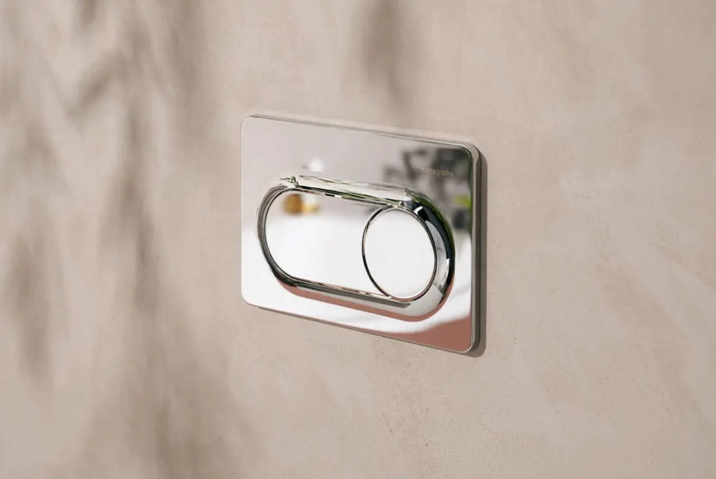Кнопка змиву для інсталяції Hansgrohe iFrame Original S хром 66002000 - фото 3