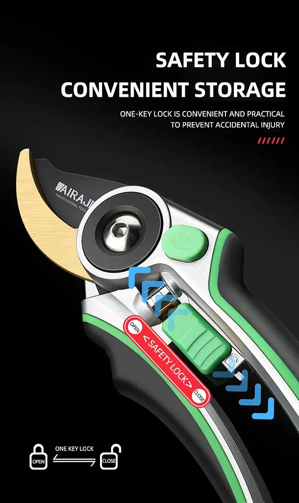 Профессиональный садовый секатор Airaj - фото 9