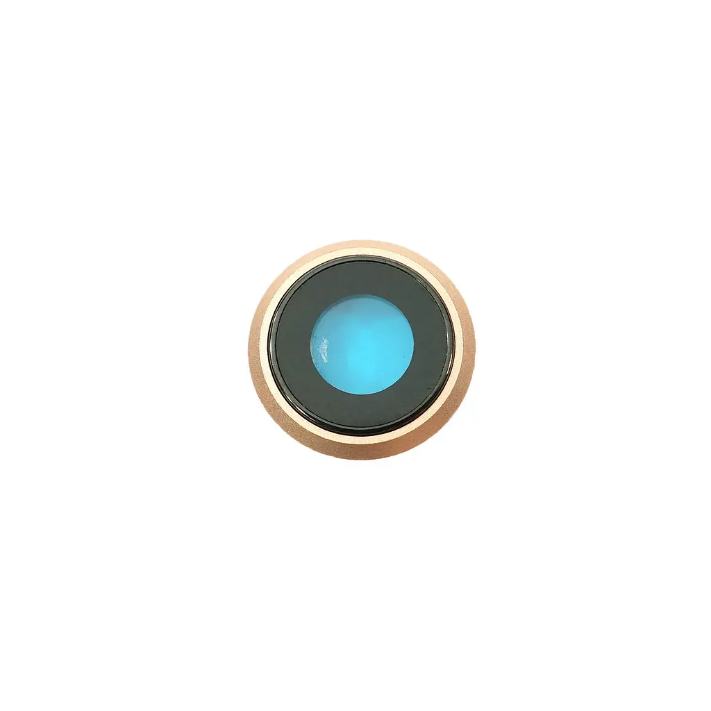 Скло камери для Apple iPhone 8 золотистий