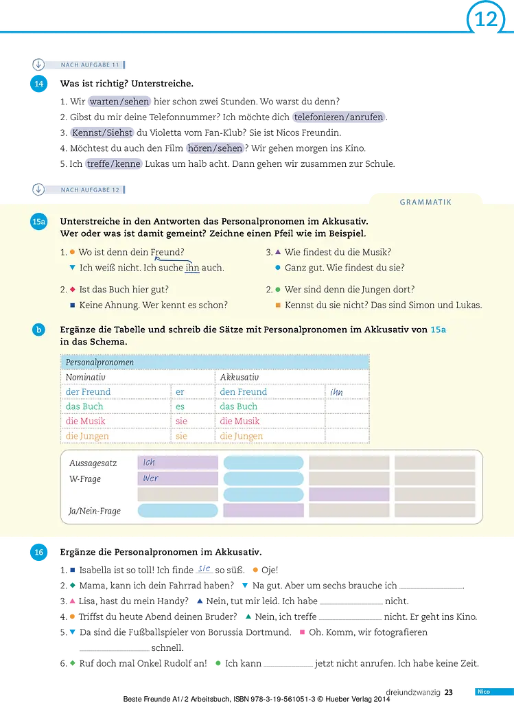 Beste Freunde. Arbeitsbuch mit Audios online A1.2 - фото 5