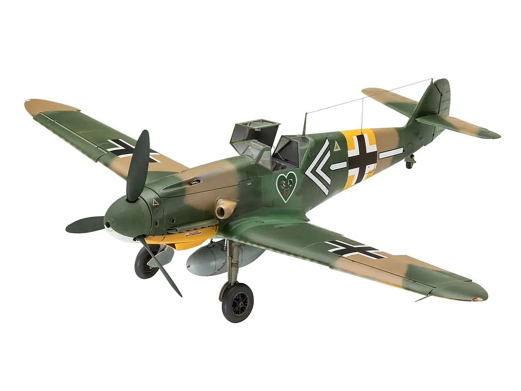Збірна модель-копія Revell Kітак Messerschmitt Bf109 G-2/4 1:32 (RVL-03829) - фото 2