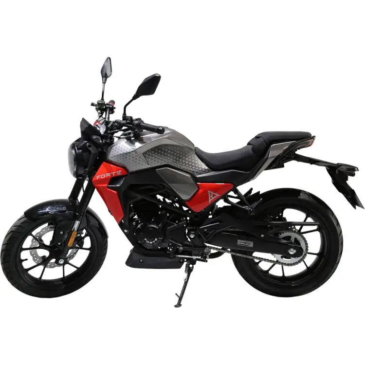 Мотоцикл Forte FT250-CKP сіро-червоний