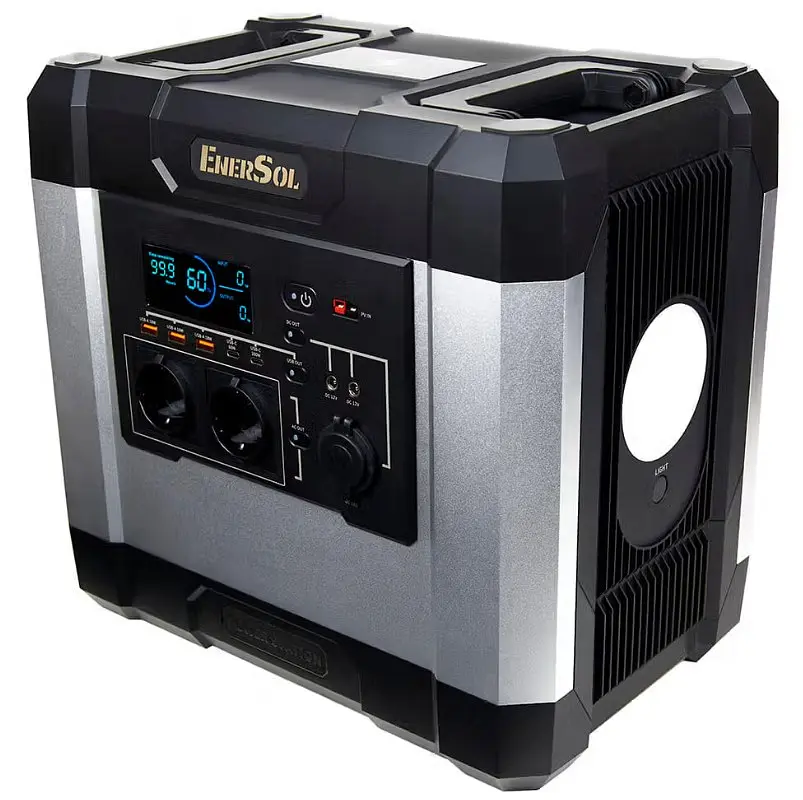 Зарядна станція EnerSol 2000 Вт / 1600 Вт⋅год / LiFePO4 (EPB-2000NF) - фото 2