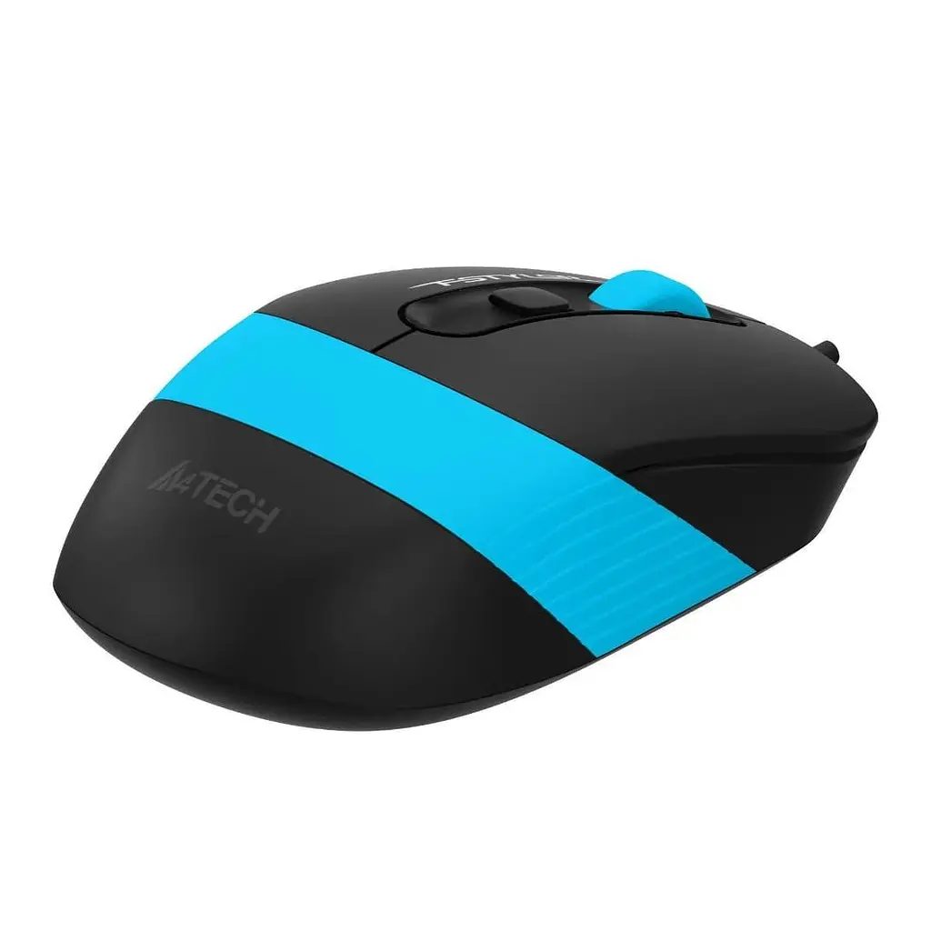 Миша A4Tech Fstyler FM10 USB Black/Blue (FM10 (Blue)) - фото 3
