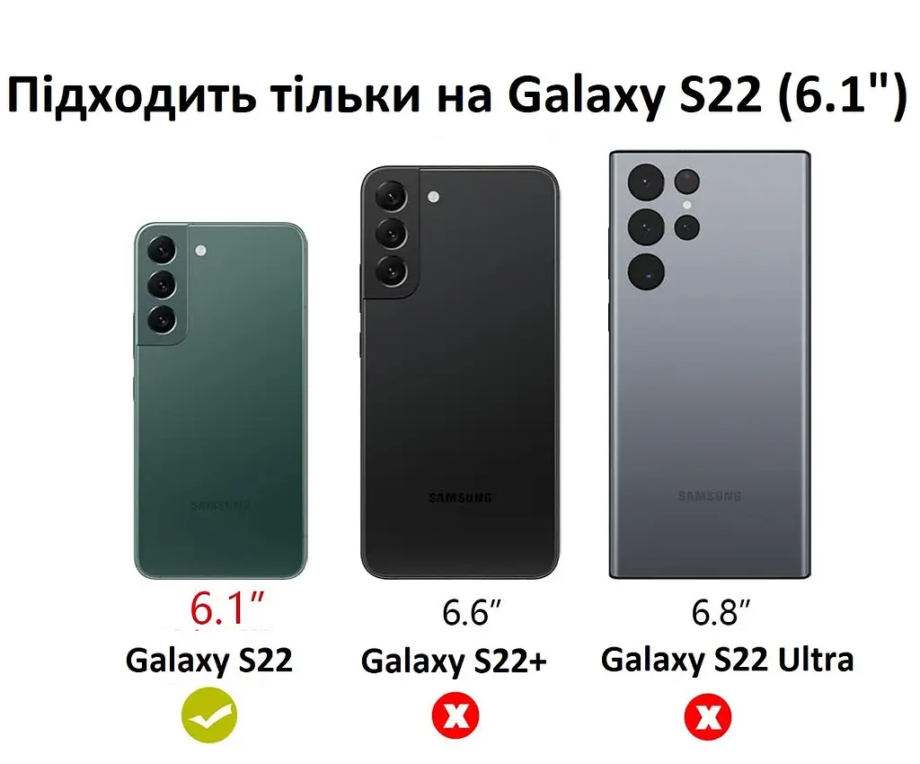 Чохол шкіряний Leather Cover EF-VS901LBEGRU для Samsung Galaxy S22 (6.1") Чорний - фото 2