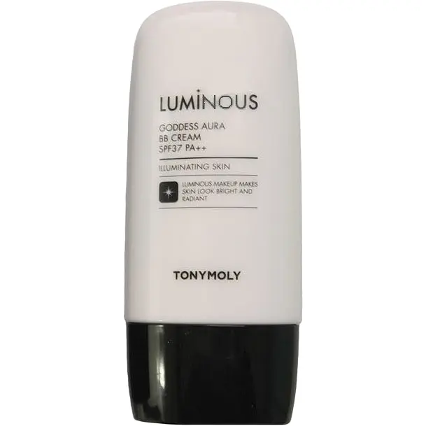 ВВ-крем Tony Moly Luminous Goddess Aura SPF 37 PA++ відтінок 02 (Natural Beige) 45 г - фото 2