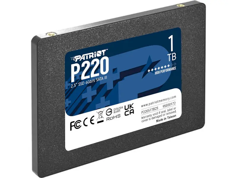 SSD-накопичувач Patriot P220 1 TB (P220S1TB25) - фото 2