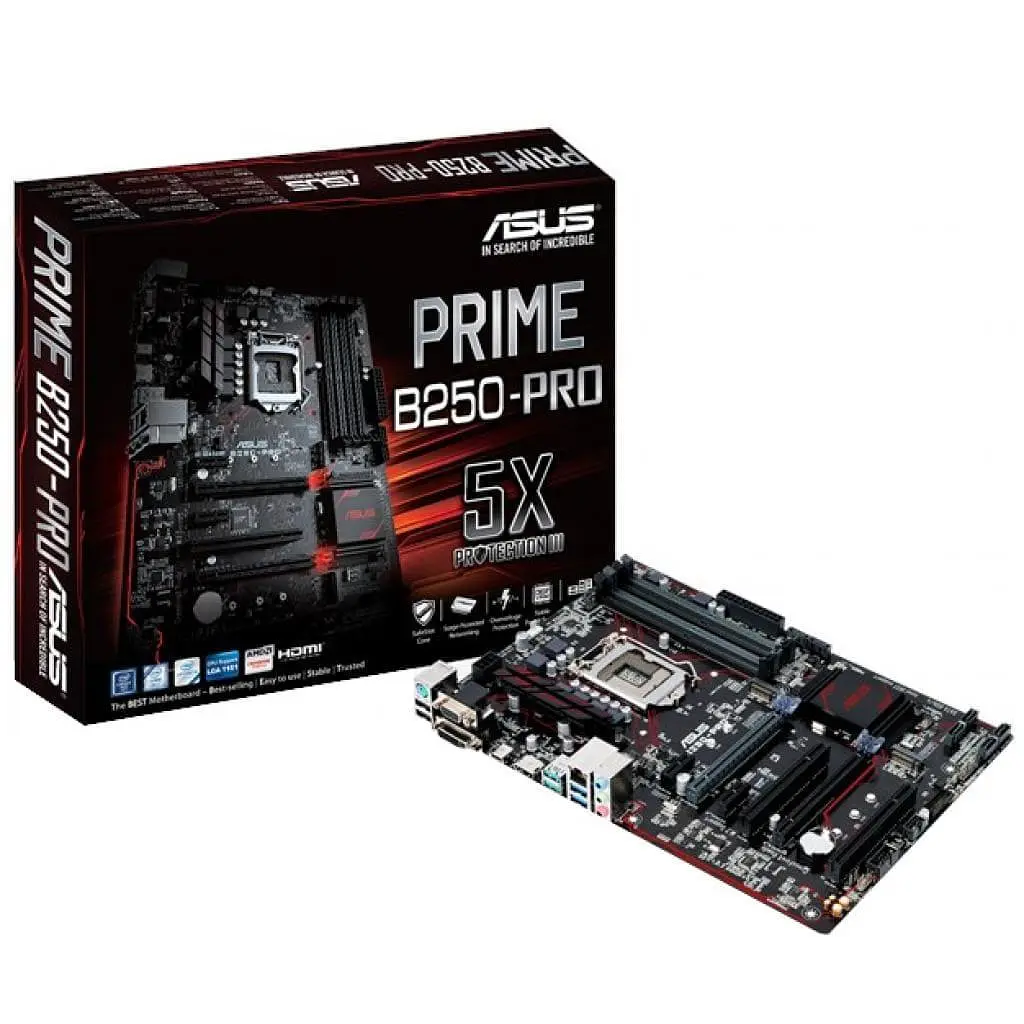 Материнська плата ASUS Prime B250-PRO (Prime B250-PRO) (Socket 1151, Intel B250, ATX) Б/в,U1 - фото 6