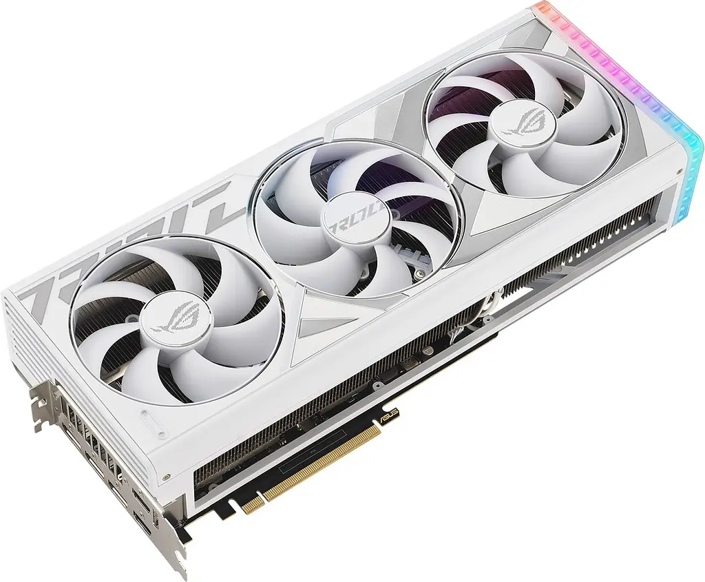 Видеокарта ASUS RTX 4080 16GB ROG Strix Gaming OC White (ROG-STRIX-RTX4080-O16G-WHITE) (GDDR6X, 256 bit, PCI-E v4.0 x16) Б/у - фото 7
