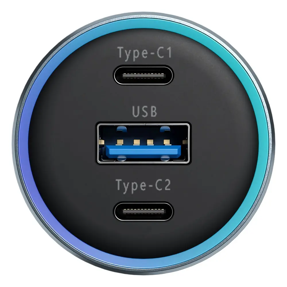 АЗП Proove Super Charge 130W (2 Type-C + USB), в асортименті - фото 5