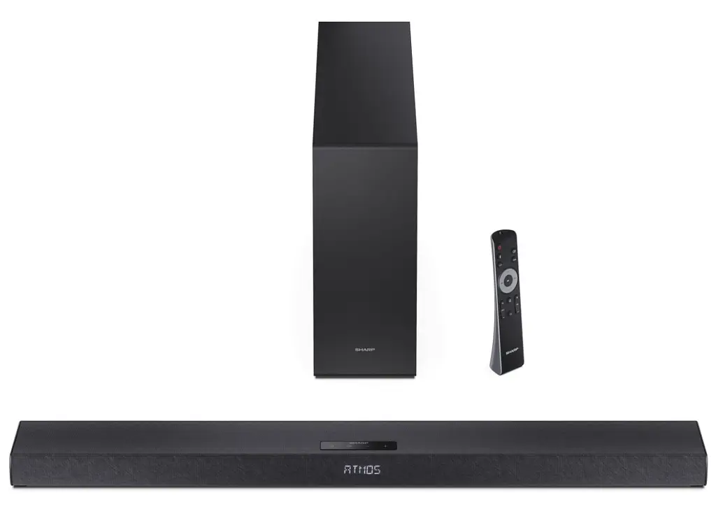 Саундбар SHARP HTSBW-320 360W Dolby, DTS Black - фото 2