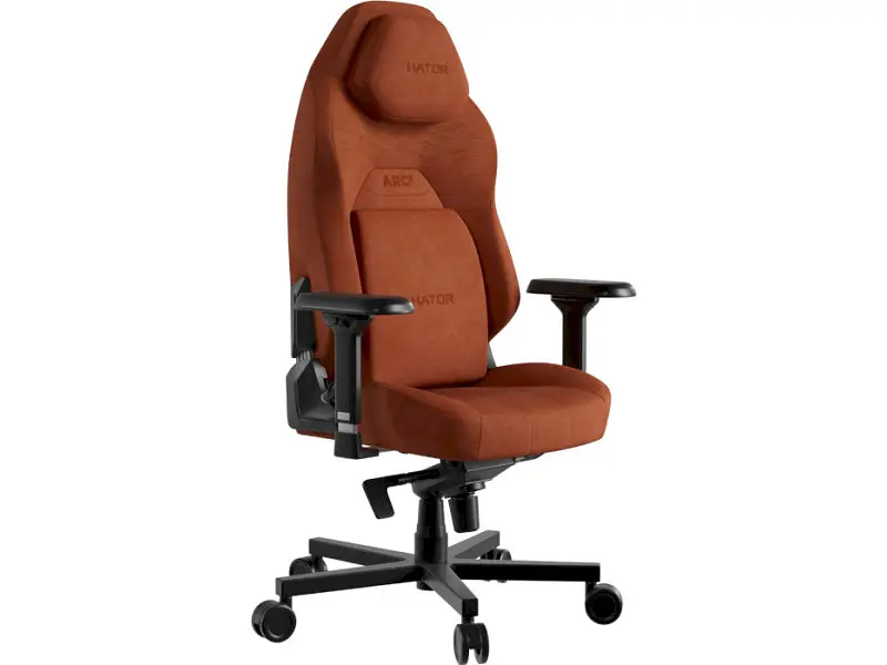 Комп'ютерне крісло для геймера Hator Arc 3 S Velour Orange (HTC3449S) - фото 6