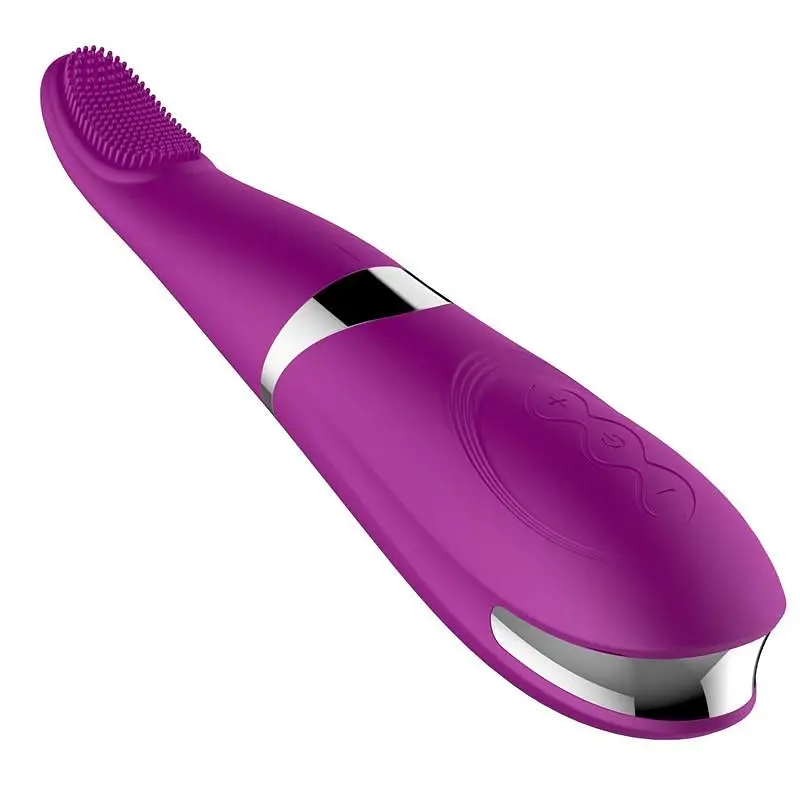 Вібратор для клітора Action No. Six Tongue Vibrator, 19,3 см (фіолетовий) - фото 3