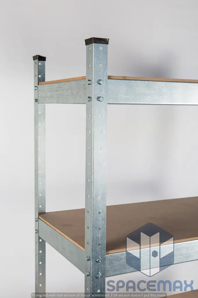 Стелаж металевий 210×70×70 оцинкований самозбірний SPACEMAX 4