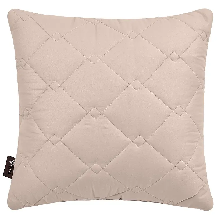Подушка декоративна Ideia Cube, 50х50 см, бежевий (8-33224 беж) - фото 1