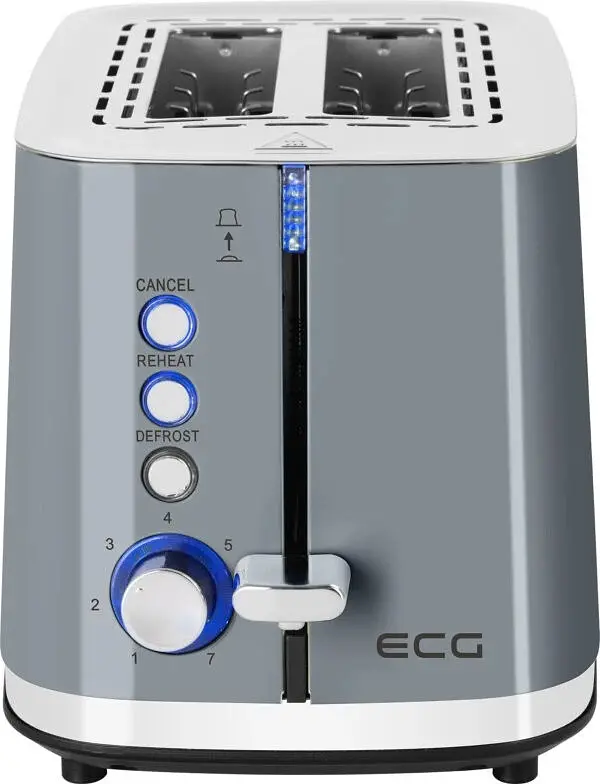 Тостер ECG ST 2766 Vintage Scuro - фото 5
