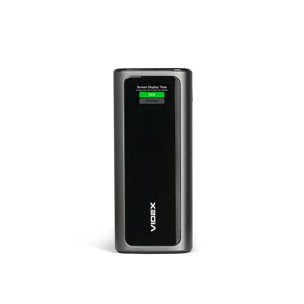 Павербанк 20000mAh VIDEX VPB-350 130W PD100W +Display VIDEX (28607-000) - фото 9