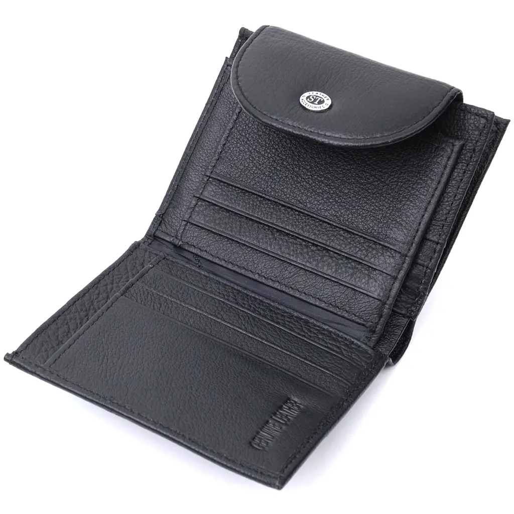 Жіночий шкіряний гаманець ST Leather 12х10х2 см acs0029425 - фото 7
