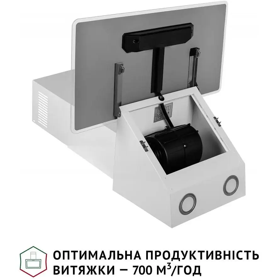 Вытяжка Perfelli Vicco 6HSR Bianco - фото 5