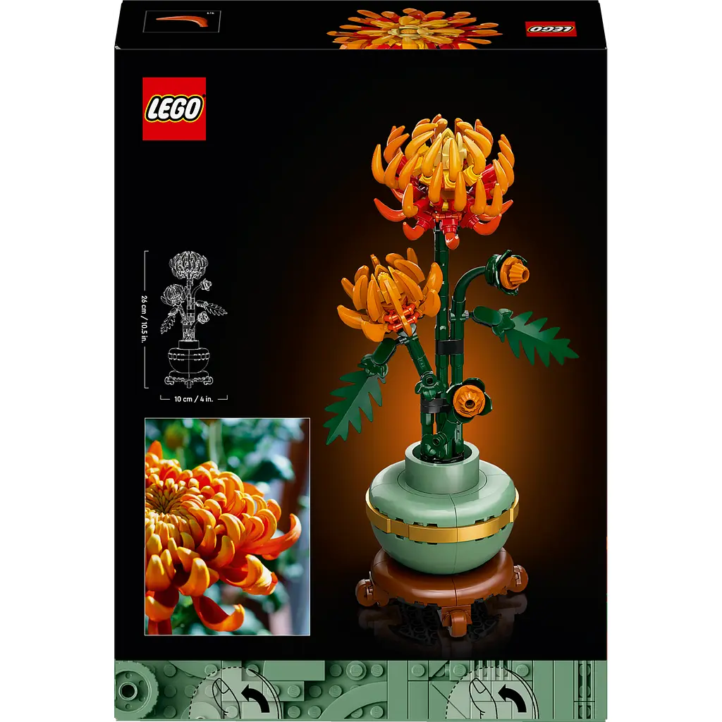 Конструктор LEGO Botanicals Хризантема 278 деталей (10368)  - фото 2
