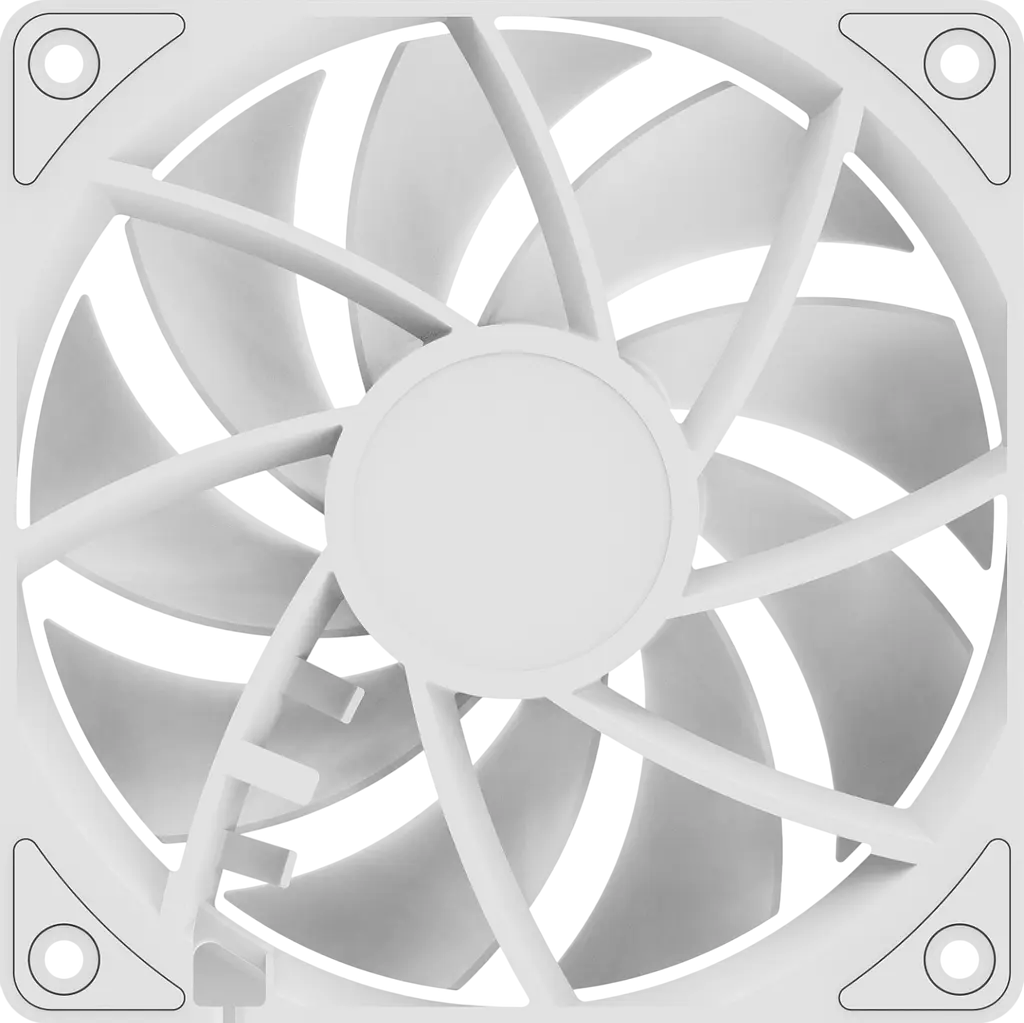 Вентилятор Ocypus Gamma F12 White (GAMMA-F12-WH1NN00X-GL) - фото 2