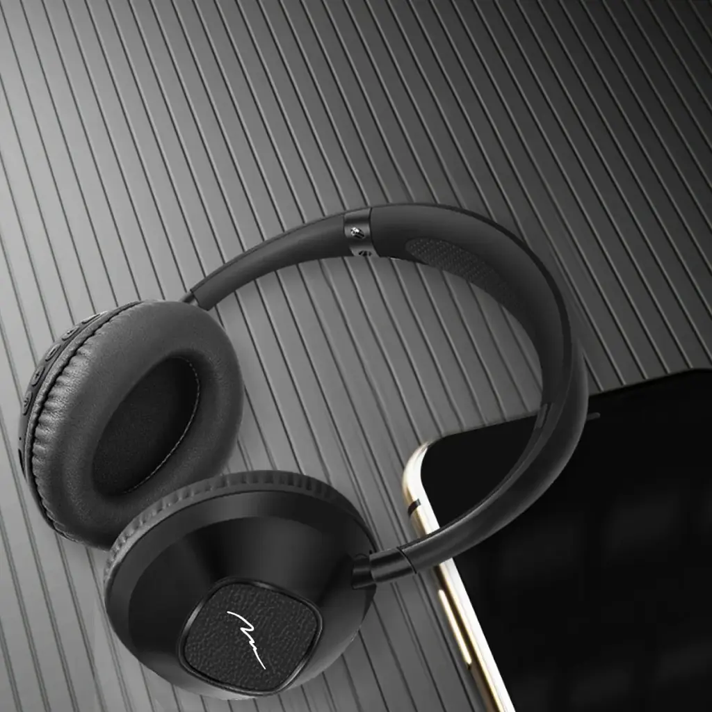 Гарнітура Media-Tech SONIQUE DS-2 Bluetooth+3,5мм, Li-Pol, Black (MT3610) - фото 5