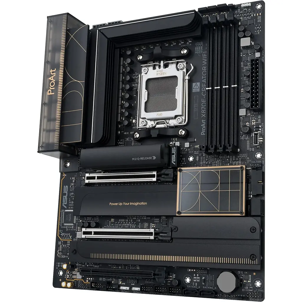 Материнська плата Asus Proart X870E-CREATOR WIFI sAM5 X870E 4xDDR5 M.2 HDMI WiFi BT ATX - фото 6