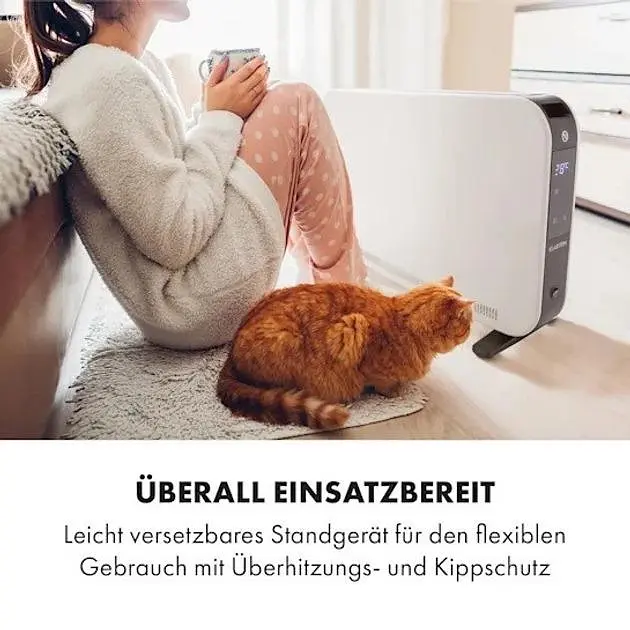 Конвекторный обогреватель Klarstein Baltrum 2000 Вт (10035033) - фото 6