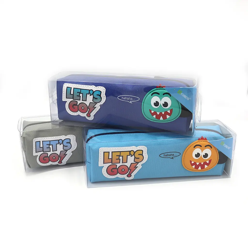 Пенал Зубастик, 20x6x6 см, PVC, 0833P (В асортименті) - фото 2