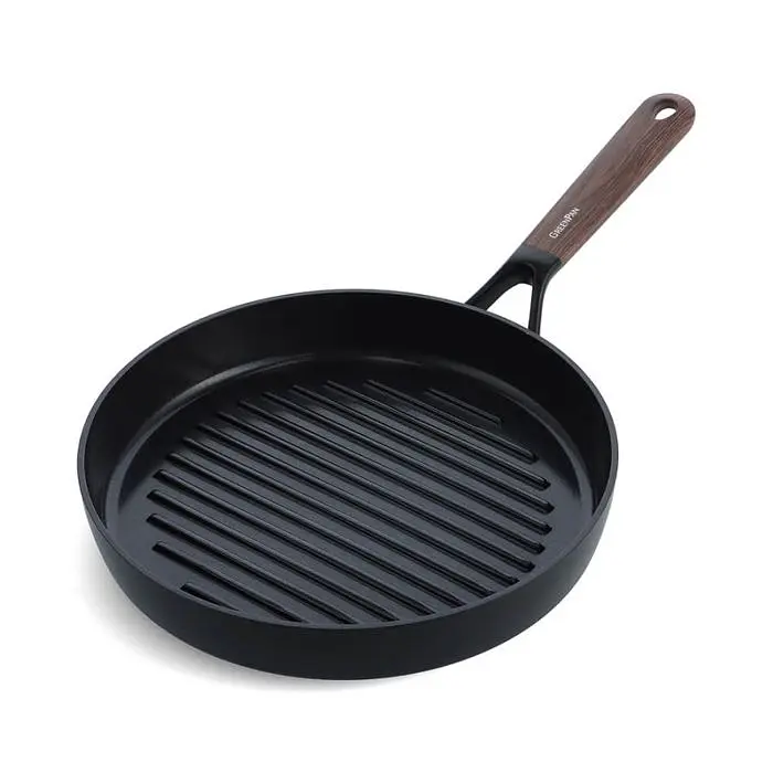 Сковорода-гриль GreenPan Eco Smartshape 28 см з керамічним покриттям (CC006444-001)
