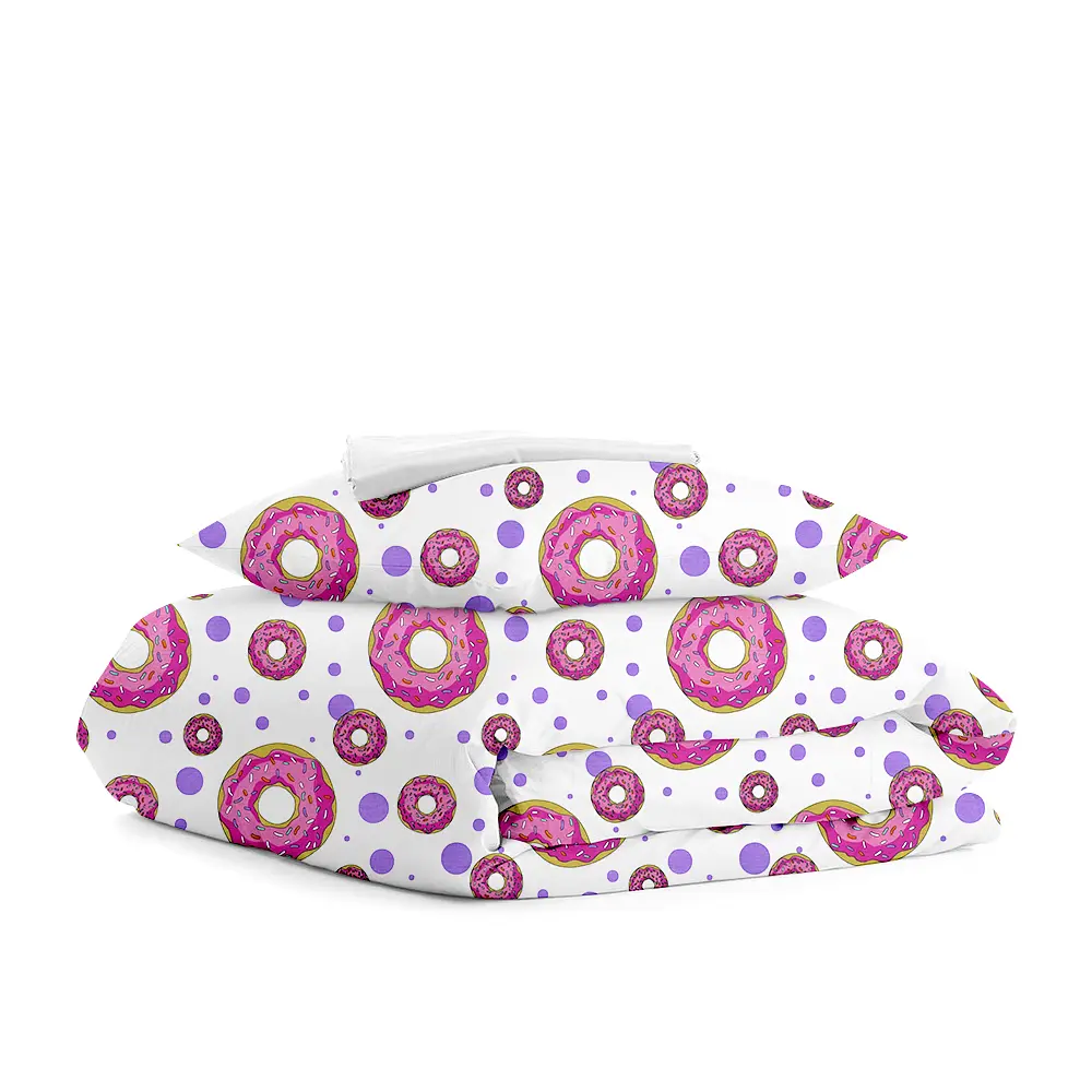 Дитяча постільна білизна в ліжечко SWEET DONUT WHITE COSAS (4822052057605)